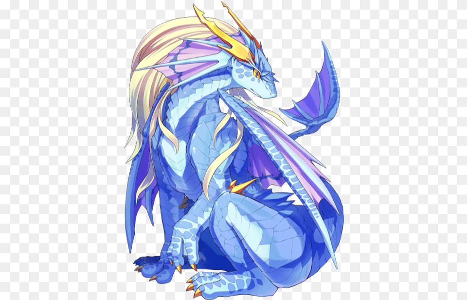 Blue Dragon Transparent Blue Mystic Dragon Free Png Download