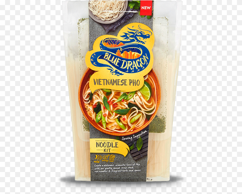 Blue Dragon Vietnamese Pho Noodle Kit, Food, Meal, Dish, Bowl Png