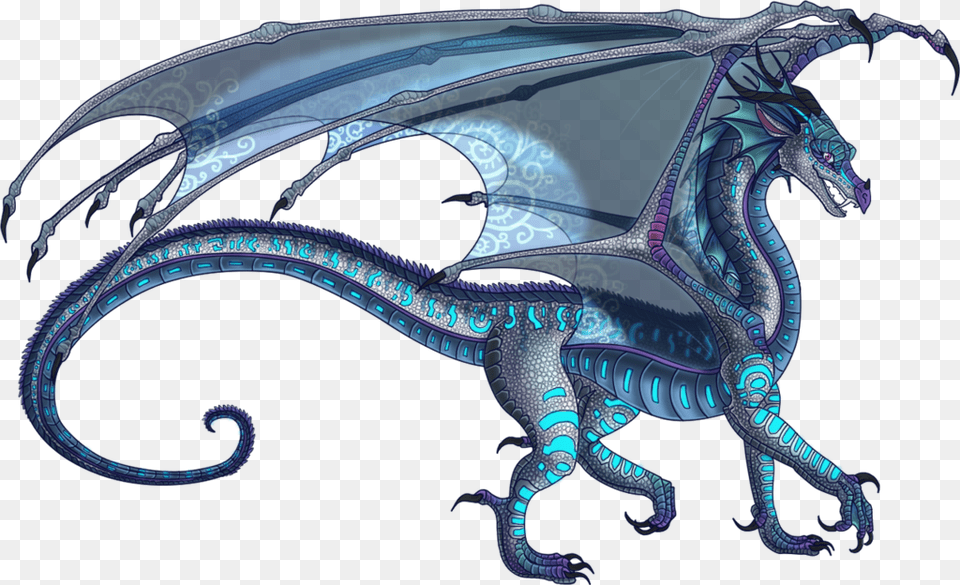Blue Drawing Fire Sick Dragon Wings Of Fire, Animal, Dinosaur, Reptile Png
