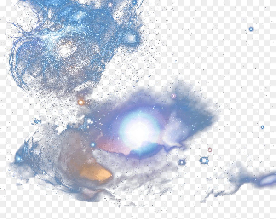 Blue Drawing Galaxy Black And White Stock Irregular Galaxy Background, Astronomy, Nebula, Outer Space, Nature Png