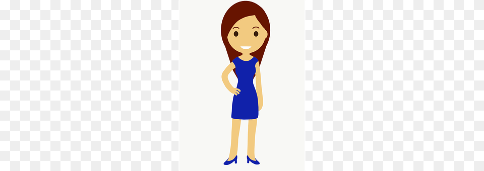 Blue Dress Person, Face, Head, Clothing Free Png
