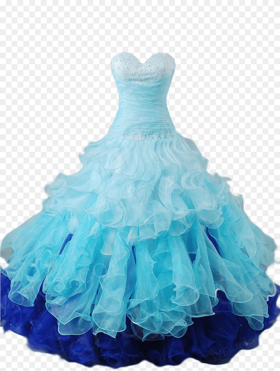 Blue Dress, Wedding Gown, Clothing, Evening Dress, Fashion Free Png
