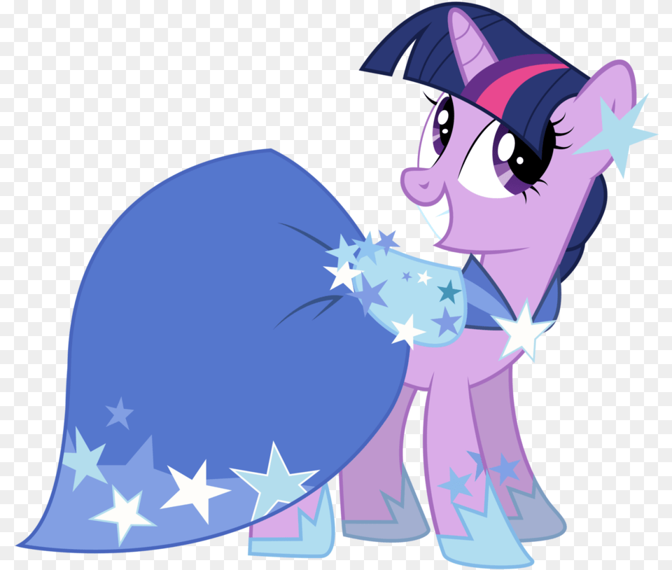 Blue Dress And Gala Image My Little Pony Twilight Sparkle Gala, Book, Comics, Publication, Face Free Transparent Png