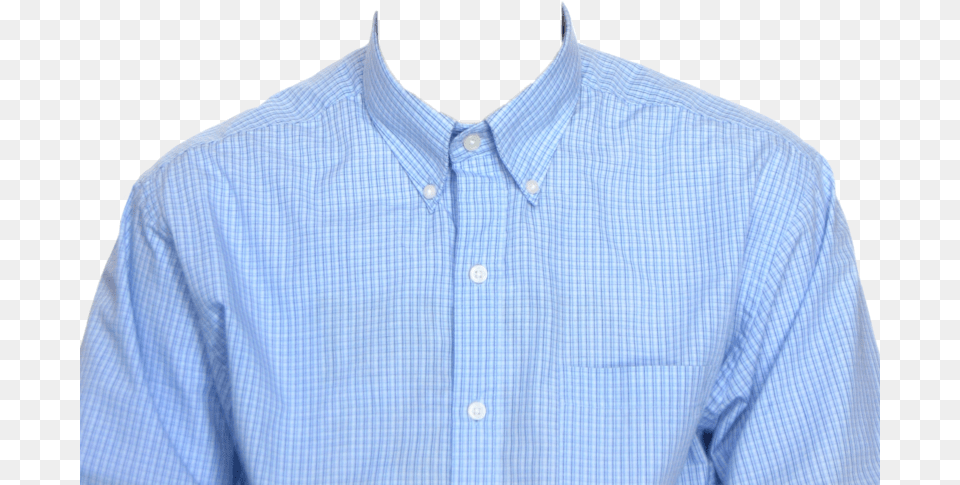 Blue Dress Shirt Image Shart Photo For Photoshop, Clothing, Dress Shirt Free Png Download