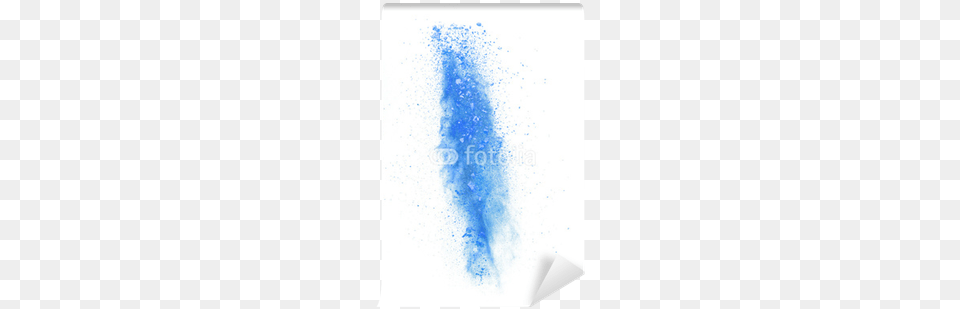 Blue Dust Explosion Isolated On White Background Wall Graphic Design, Powder, White Board, Outdoors, Nature Free Png