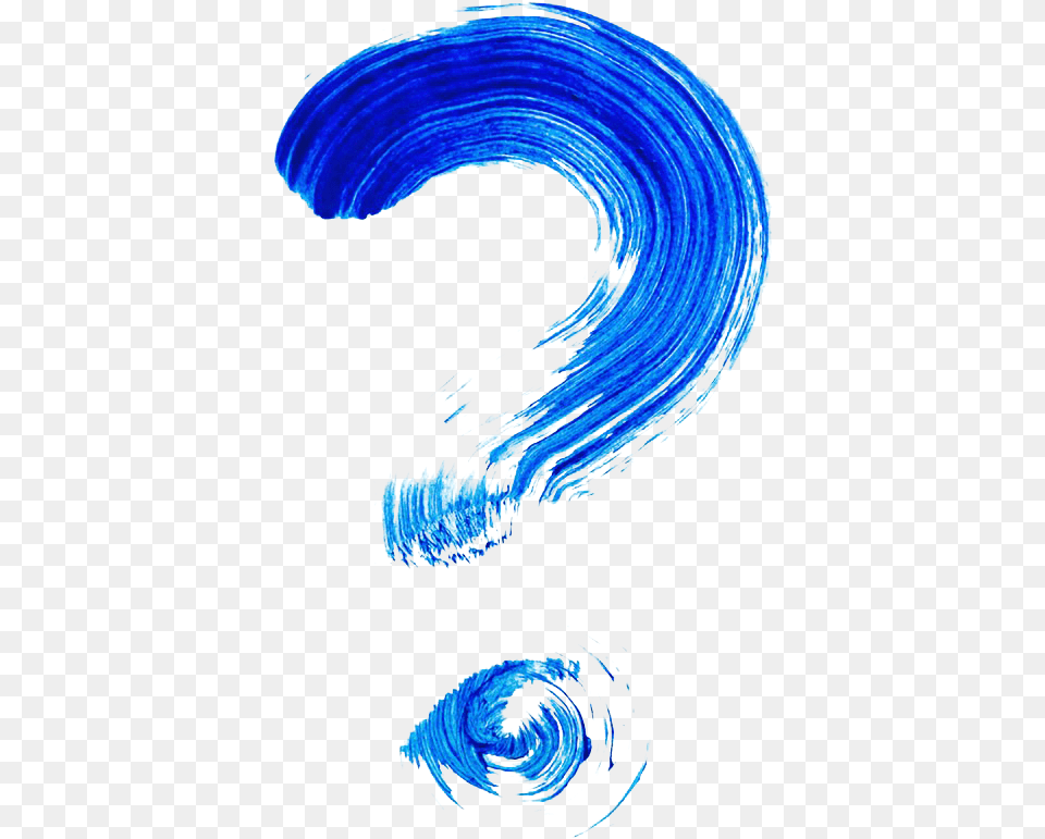 Blue Electric Question Mark Watercolor Painting Hq Blue Question Mark Icon, Nature, Outdoors, Sea, Water Png