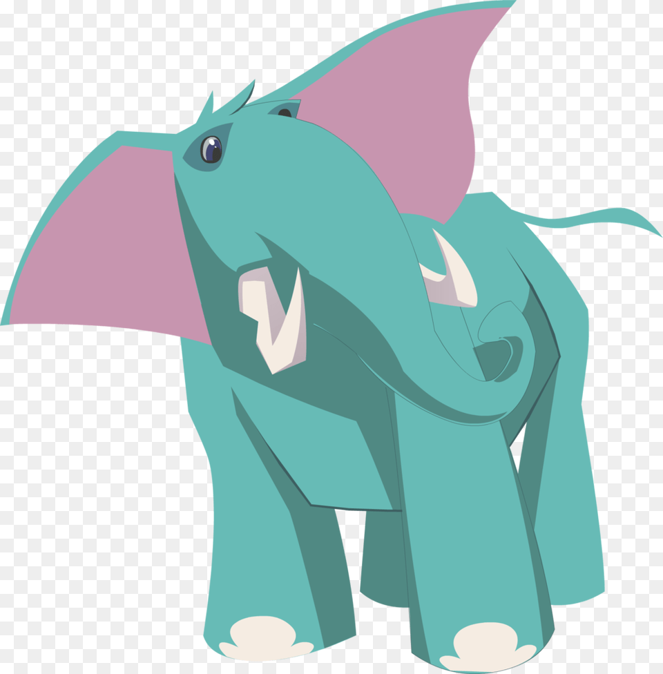 Blue Elephant, Baby, Person, Animal, Wildlife Free Png