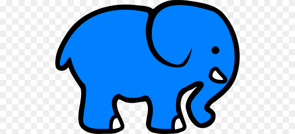 Blue Elephant Clip Art, Animal, Mammal, Wildlife, Smoke Pipe Free Png Download