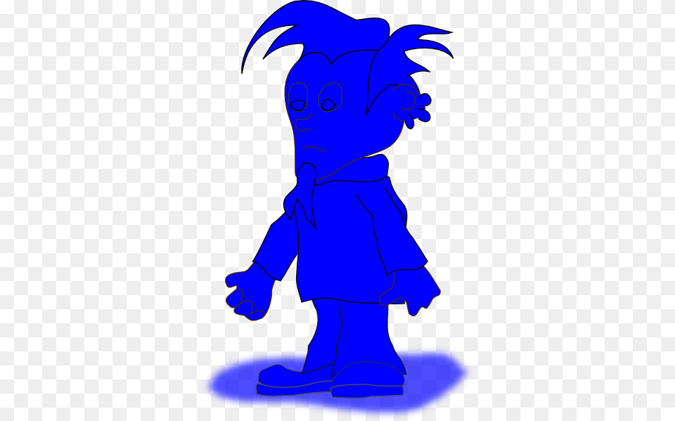 Blue Elf Dude Clip Art, Baby, Person, Cartoon Free Transparent Png