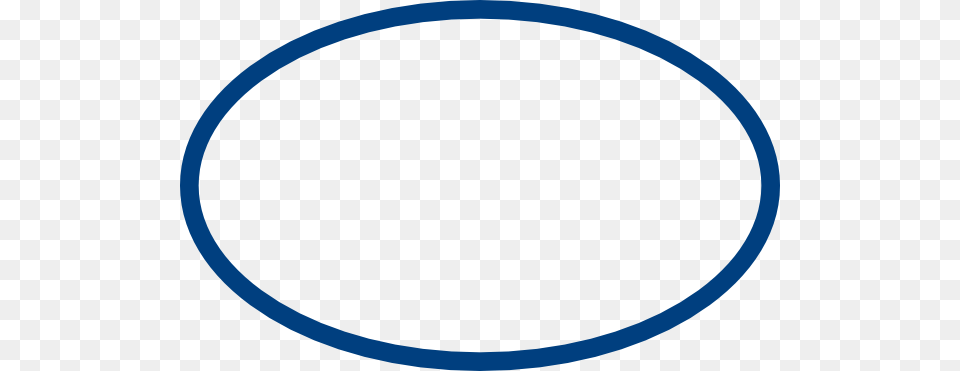 Blue Elliptical Form Clip Art, Oval Png Image