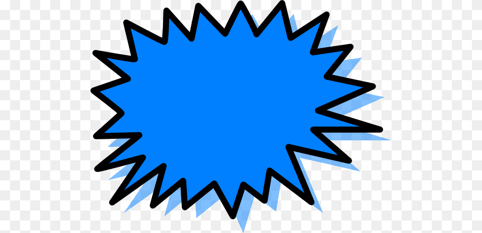 Blue Explosion Clip Art For Web, Leaf, Plant, Dynamite, Weapon Free Png