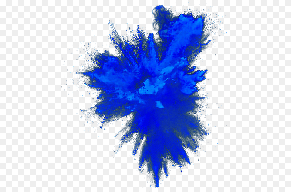 Blue Explosion Powder Blue Powder Explosion, Crystal, Fireworks, Accessories, Nature Png
