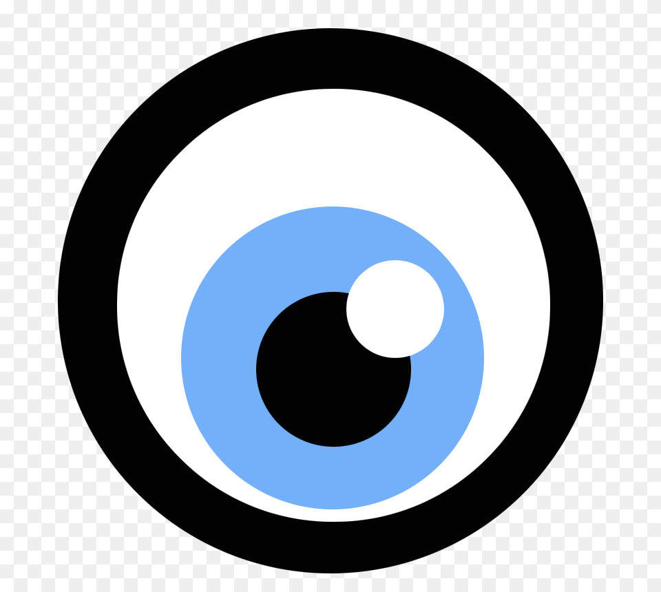Blue Eye Icon, Disk, Text Png