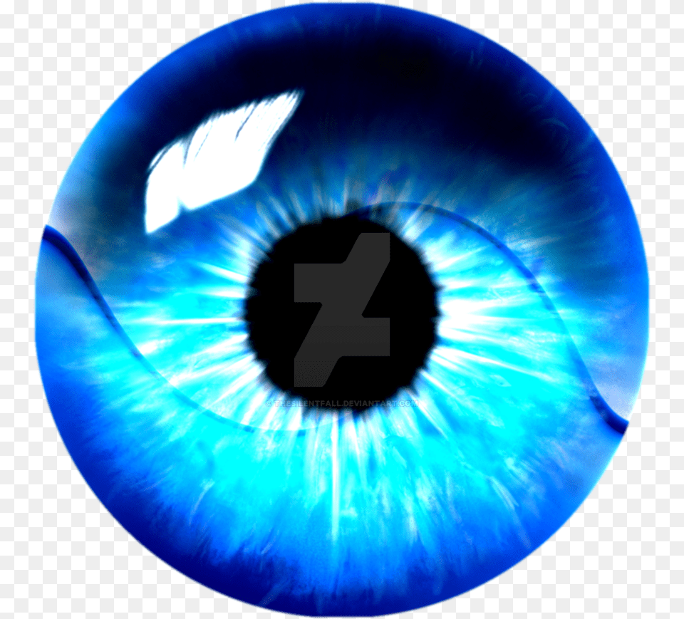 Blue Eye Lens, Sphere Free Png