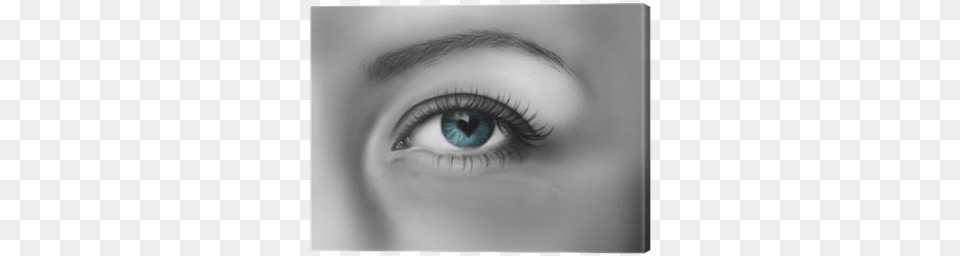 Blue Eye With Pupil Like Realistic Sketch On Tablet Eye, Baby, Person, Contact Lens Png