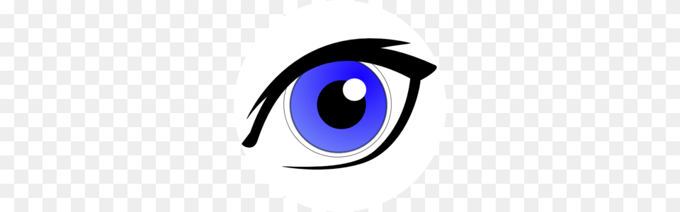 Blue Eyes Clip Art, Disk Free Png Download