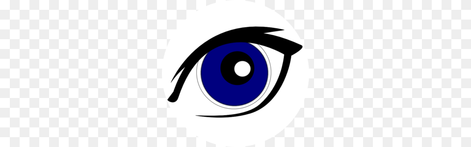 Blue Eyes Clipart, Disk, Art Free Png