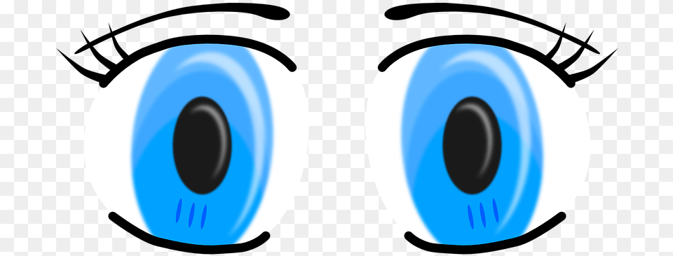 Blue Eyes Clipart Female Eyes Clip Art, Cushion, Home Decor, Disk Png Image