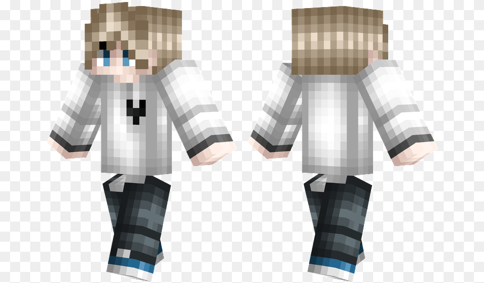 Blue Eyes Minecraft Skin Eyes, Person, Clothing, Pants, Shirt Free Png