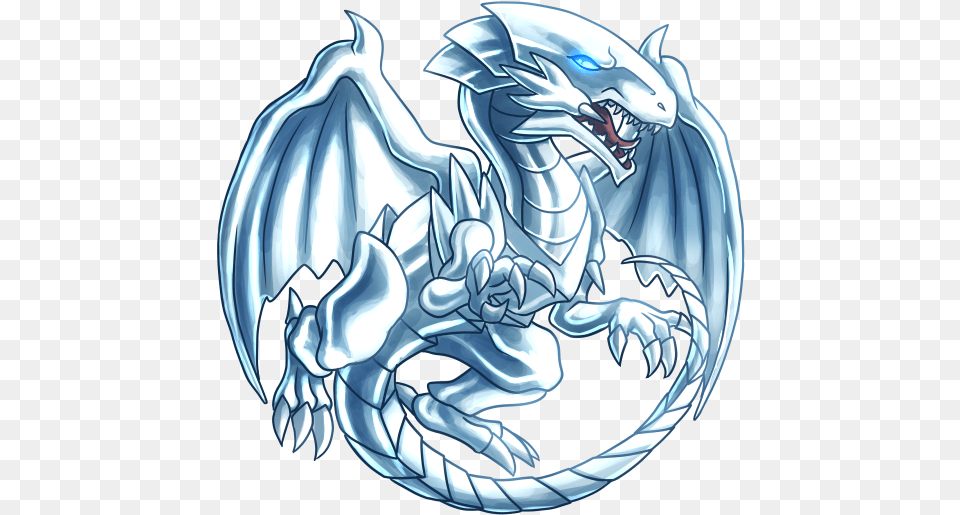 Blue Eyes White Dragon Blue Eyes White Dragon Transparent Free Png Download