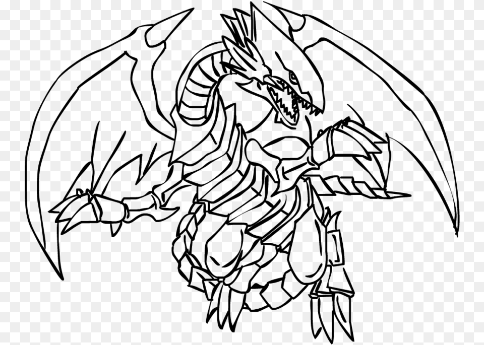Blue Eyes White Dragon By Warrior Ali On Clipart Library Yu Gi Oh Coloring Pages Blue Eyes White Dragon, Gray Png Image