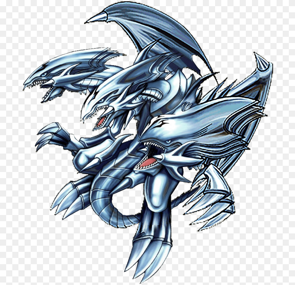 Blue Eyes White Dragon Free Blue Eyes White Dragon, Animal, Bird Png Image