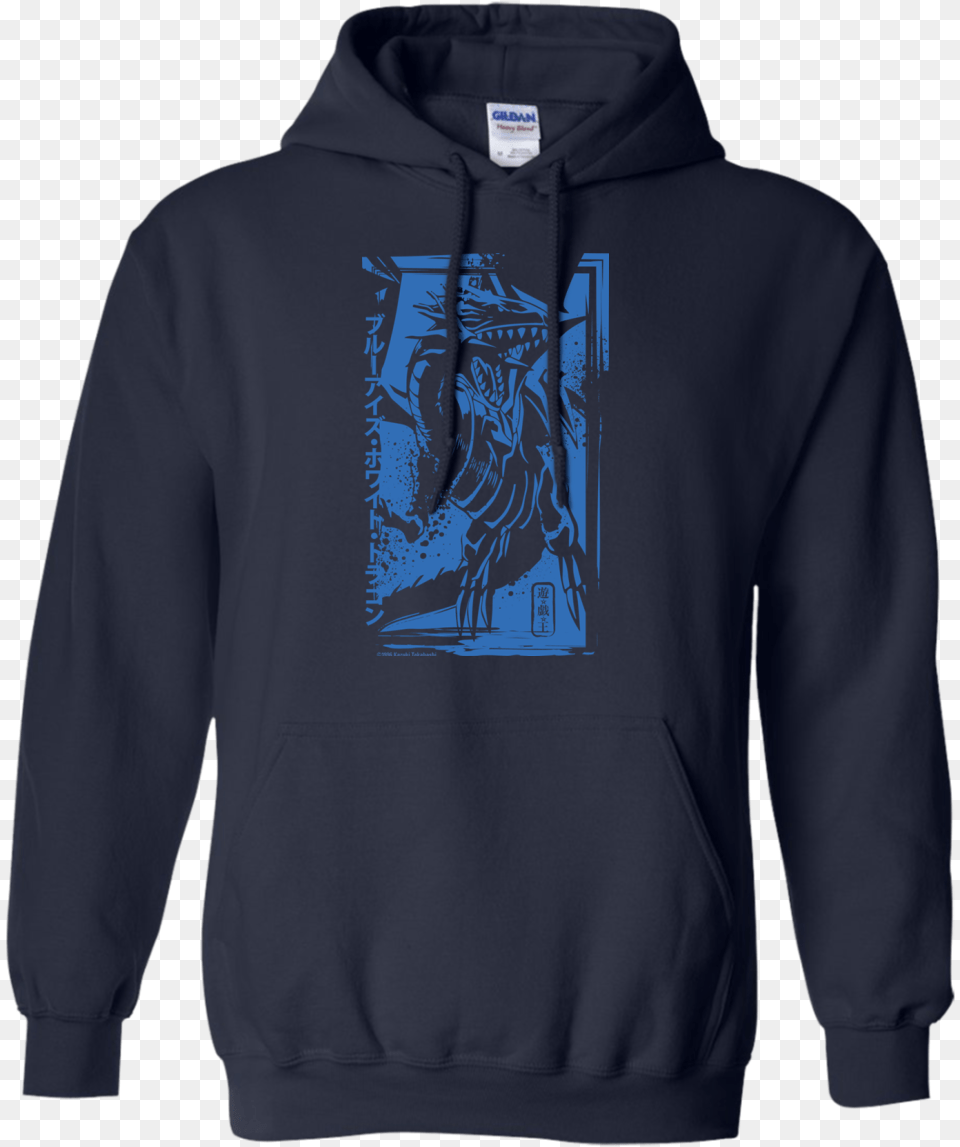 Blue Eyes White Dragon Gildan Pullover Hoodie 8 Oz Hoosier Tire Hoodie, Clothing, Hood, Knitwear, Sweater Free Transparent Png