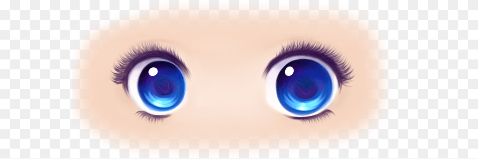 Blue Eyes Xsilverlight Close Up, Contact Lens Free Png