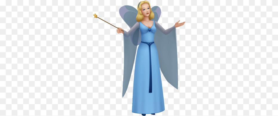Blue Fairy Blue Fairy Kingdom Hearts, Adult, Person, Female, Woman Free Png Download