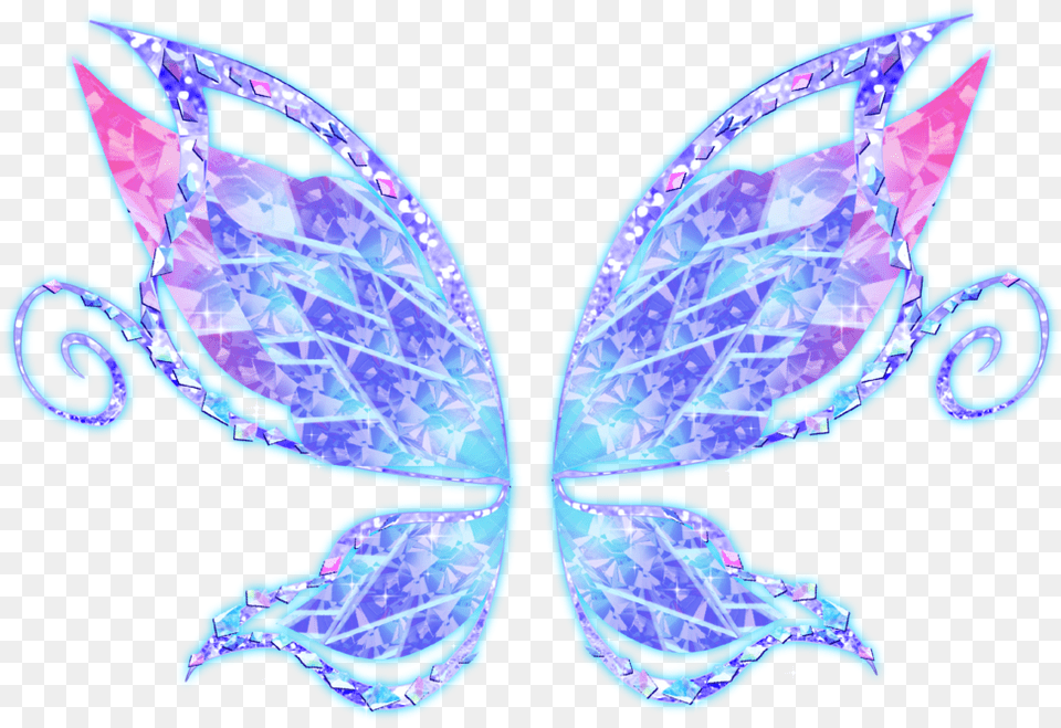 Blue Fairy Wings, Accessories, Jewelry, Gemstone, Ornament Png Image