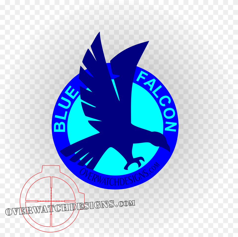 Blue Falcon Logo Emblem, Symbol Free Png Download