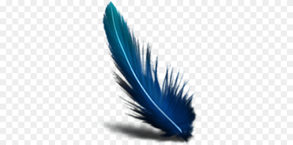 Blue Feather Transparent Background Green Feather Transparent Background, Animal, Fish, Sea Life, Shark Free Png Download