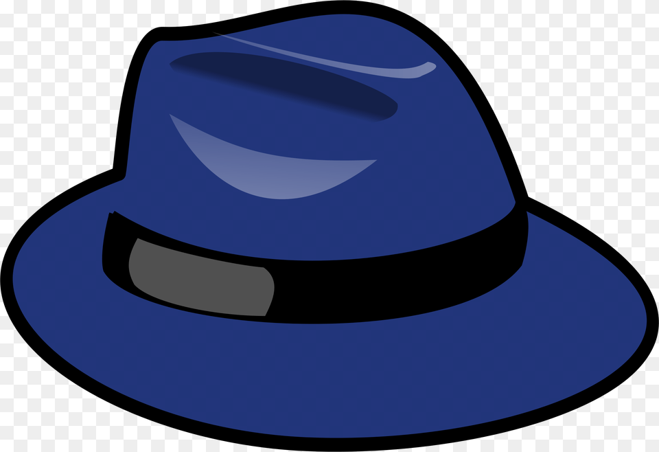 Blue Fedora Icons, Clothing, Hat, Sun Hat Free Png
