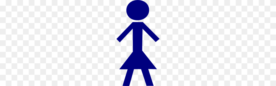 Blue Female Stick Figure Clip Art For Web, Person, Sign, Symbol, Astronomy Free Png