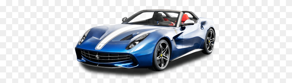 Blue Ferrari America Car Image, Sports Car, Transportation, Vehicle, Coupe Free Png Download