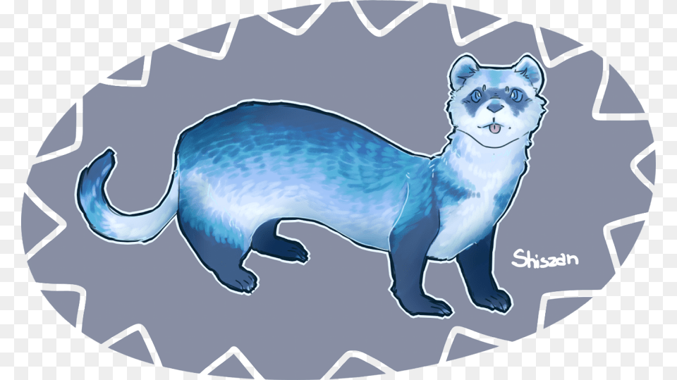 Blue Ferret Weasel, Animal, Mammal, Bear, Wildlife Free Png