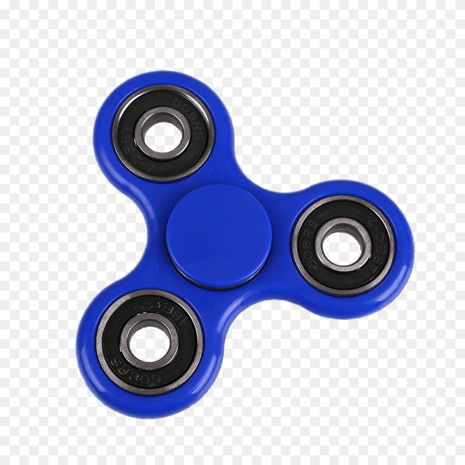 Blue Fidget Spinner, Disk Free Transparent Png