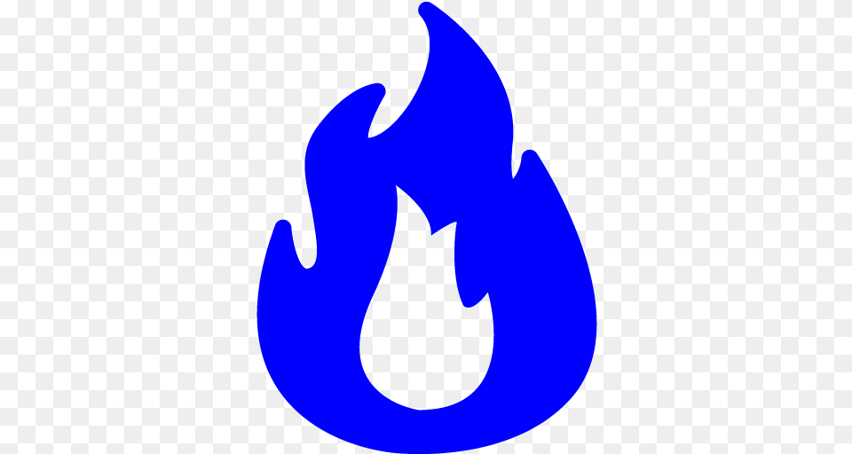 Blue Fire 2 Icon Blue Fire Icon, Logo, Symbol, Astronomy, Moon Free Transparent Png