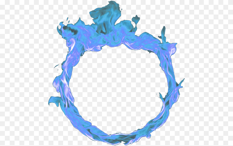 Blue Fire Circle Blue Fire, Person, Accessories, Ct Scan, Smoke Png