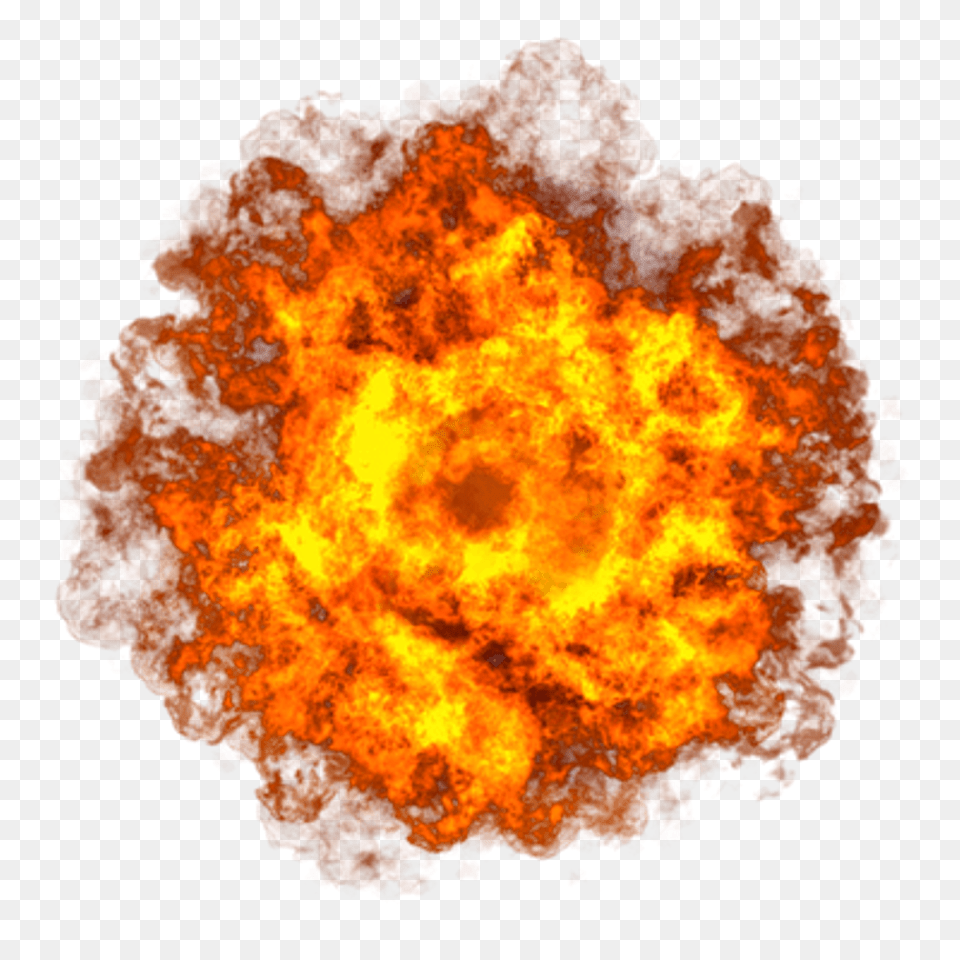 Blue Fire Flame Transparent Fire Explosion, Bonfire, Outdoors Free Png Download