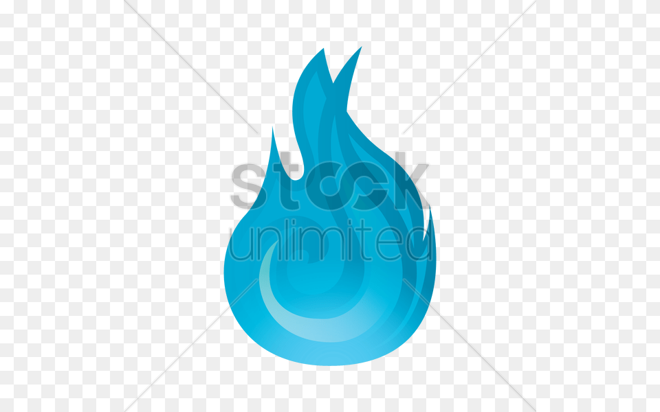 Blue Fire Flame Vector, Nature, Night, Outdoors, Droplet Free Png Download