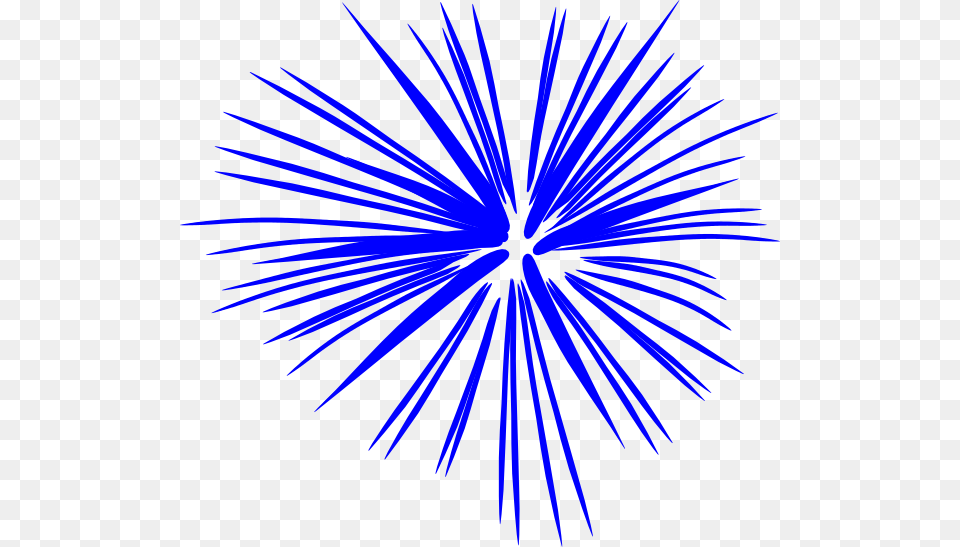 Blue Fireworks Clip Art, Plant, Light Png