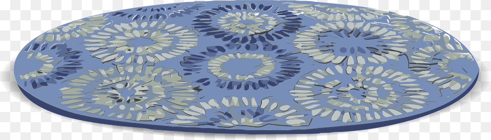Blue Fireworks Rug Clipart, Home Decor, Table, Furniture, Plate Free Png