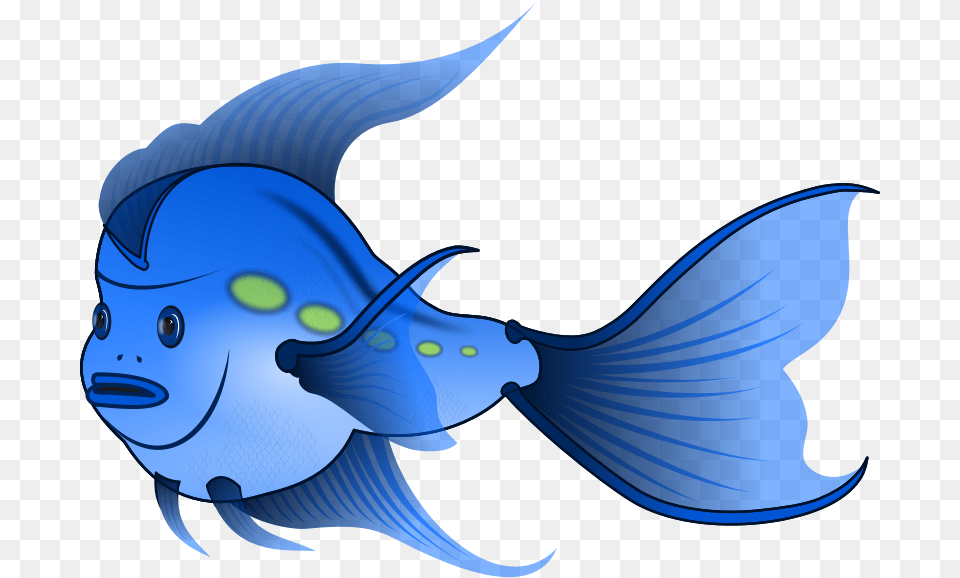 Blue Fish Clipart, Animal, Sea Life, Shark, Angelfish Free Transparent Png