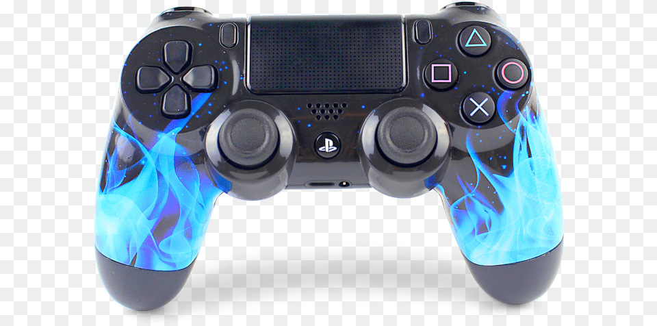 Blue Flame Blue Flame Ps4 Controller, Electronics, Joystick Png