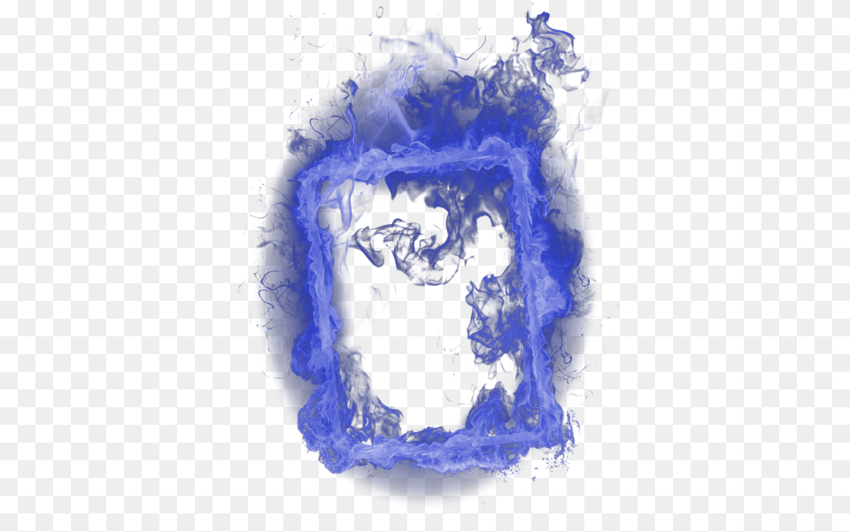 Blue Flame Border Request Blue Fire Frame, Adult, Bride, Female, Person Png Image