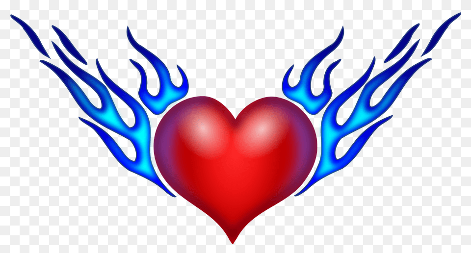 Blue Flame Heart Psd Official Psds Draw A Cool Heart, Pattern, Accessories Free Png