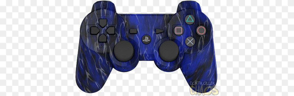 Blue Flame Spider Man Ps3 Controller, Electronics, Joystick Free Png Download