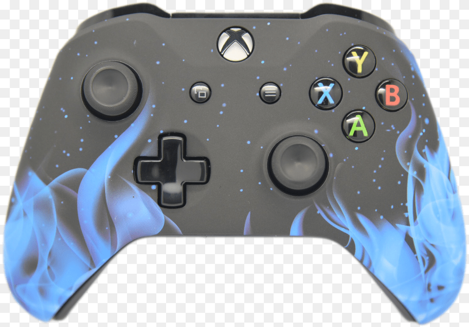 Blue Flame Xbox One Controller, Electronics, Electrical Device, Switch, Joystick Free Transparent Png