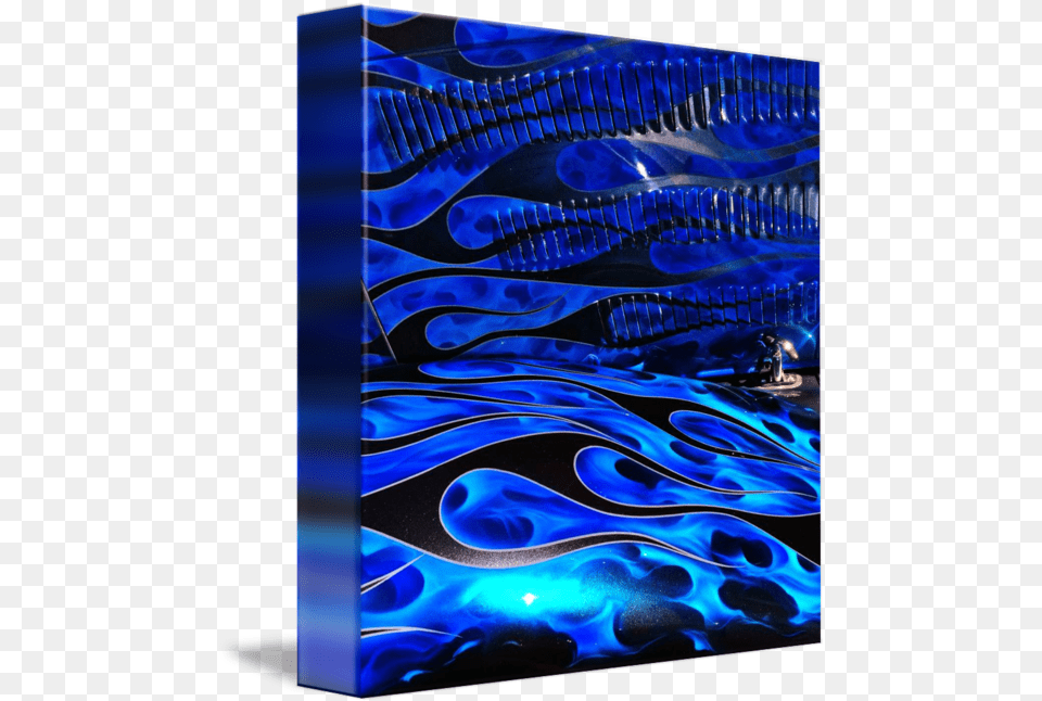 Blue Flames By Shawn Sullivan Vertical, Art, Graphics, Computer Hardware, Electronics Free Png Download